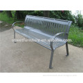 Metal garden bench seating outdoor bench seat